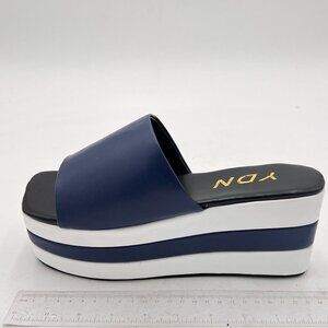YDN Women Super Thick Platform High Wedge Heel Sandals Open Toe Casual Summer Sl